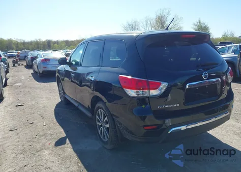 2014 Nissan Pathfinder S из США, поврежденный, VIN 5N1AR2MM2EC655751